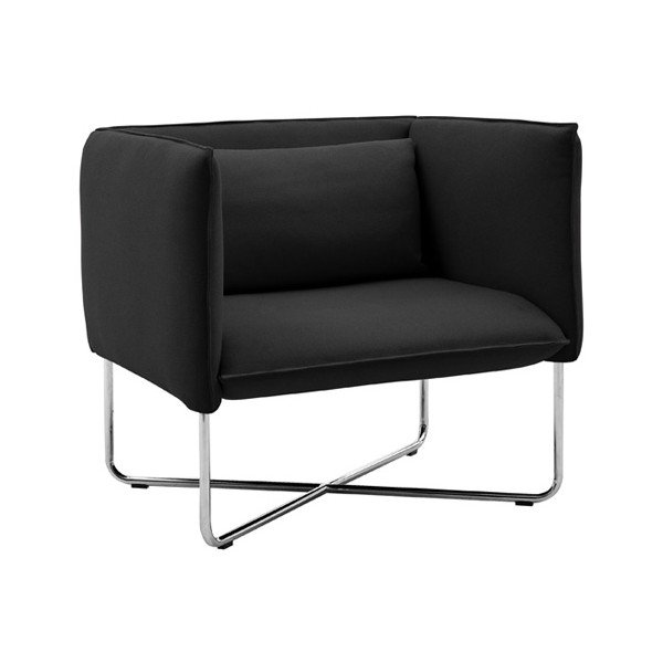 Antracytowy fotel Softline Groove-image-2