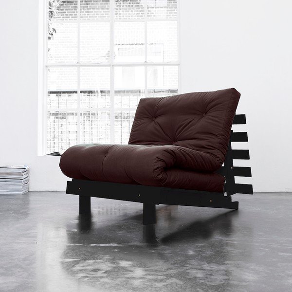 Fotel rozkładany Karup Roots Wenge/Brown