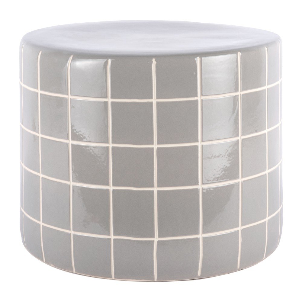 Okrągły stolik ceramiczny ø 42 cm Retro Tiles – Leitmotiv