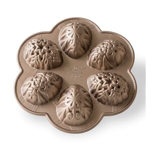 Aluminiowa wielkanocna forma na 6 babeczek w kształcie pisanek Nordic Ware Easter Eggs