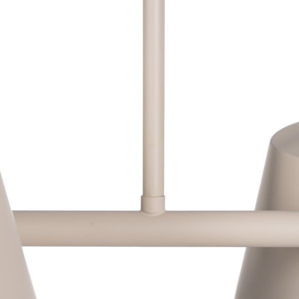 Kremowa lampa sufitowa 38x62,5 cm Simplico – Ixia-image-4