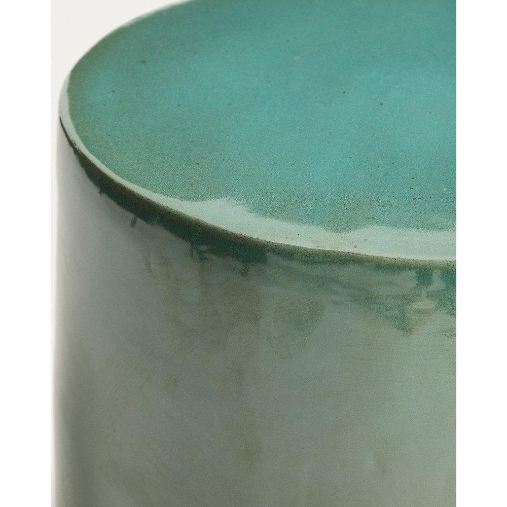 Okrągły stolik ogrodowy ceramiczny ø 35 cm Mesquida – Kave Home (zdjęcie 4)