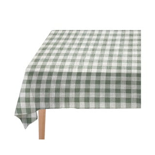 Obrus Really Nice Things Lino Green Vichy, 140x200 cm
