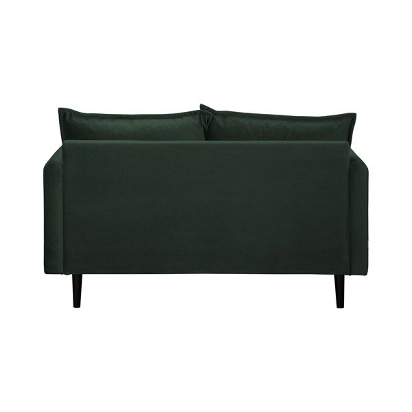 Ciemnozielona aksamitna sofa 138 cm Juli – Ropez-image-3