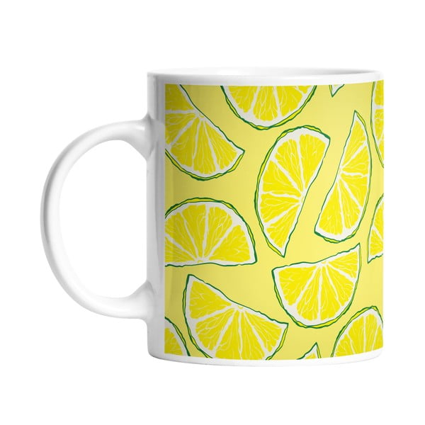 Kubek ceramiczny Sour Lemon, 330 ml