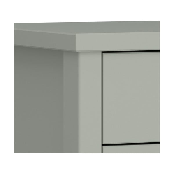 Zielona wysoka komoda 53x106 cm Tromsö – Tvilum-image-4