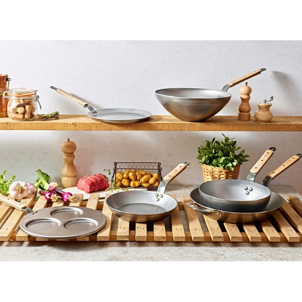 Stalowa patelnia do racuchów de Buyer Mineral, ø 27 cm-image-4