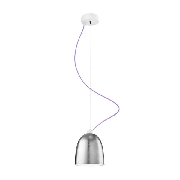 Lampa AWA, silver/violet