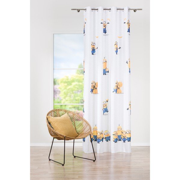 Zasłona dziecięca 140x245 cm Minions – Mendola Fabrics-image-1