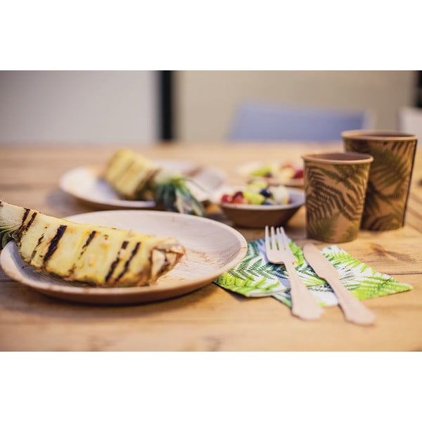 Zestaw 10 dużych kubków jednorazowych Esschert Design Farma-image-1