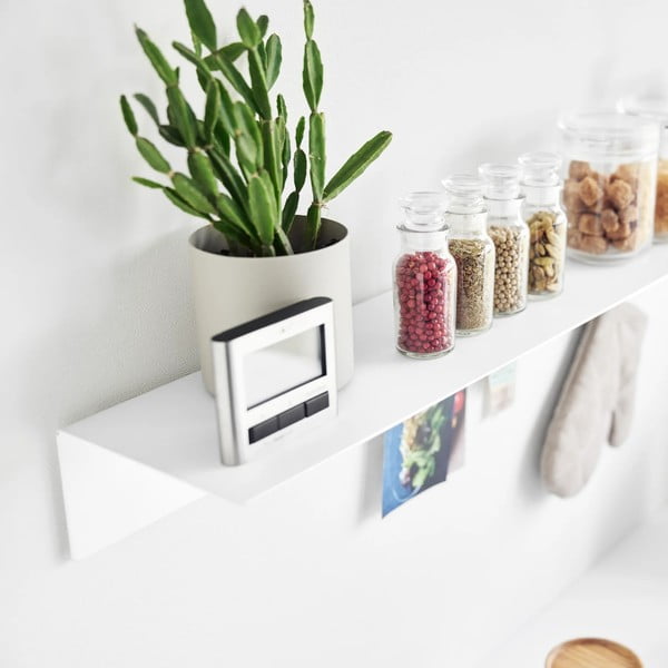 Biała metalowa półka 90 cm – YAMAZAKI-image-2