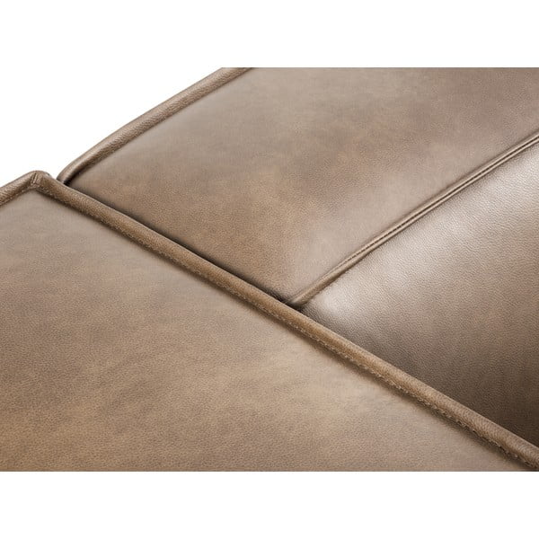 Jasnobrązowy skórzany fotel Madame – Windsor & Co Sofas-image-1