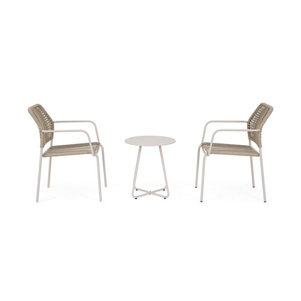 Stalowy okrągły stolik ogrodowy ø 45 cm Jable – Bizzotto-image-1