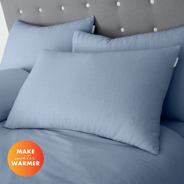 Flanelowe poszewki na poduszki zestaw 2 szt. 75x50 cm Brushed – Catherine Lansfield-image-4