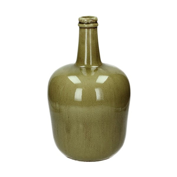 Emaliowany ceramiczny wazon Green