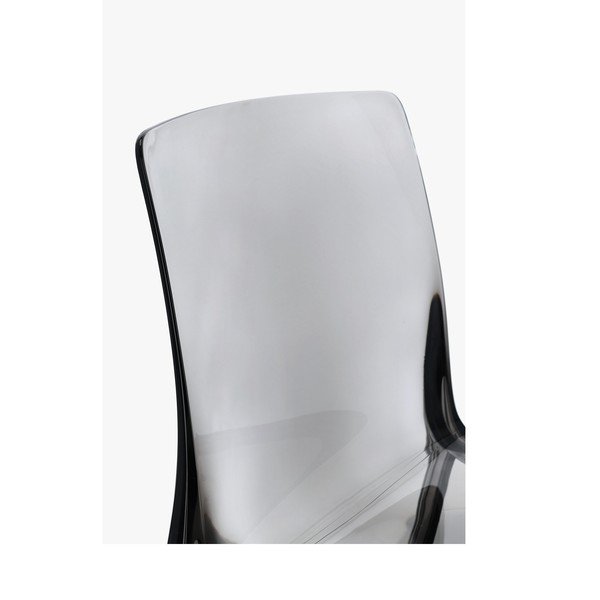 Szare plastikowe krzesło ogrodowe Adele – Bizzotto-image-1