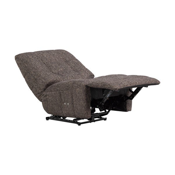 Antracytowy częściowo rozkładany fotel wypoczynkowy Hein – WOOOD-image-2