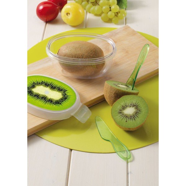 Pojemnik na kiwi ze sztućcami Snips Kiwi Fruit-image-1