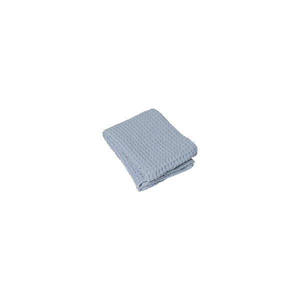 Jasnoniebieski bawełniany ręcznik Blomus Ashley, 100x50 cm