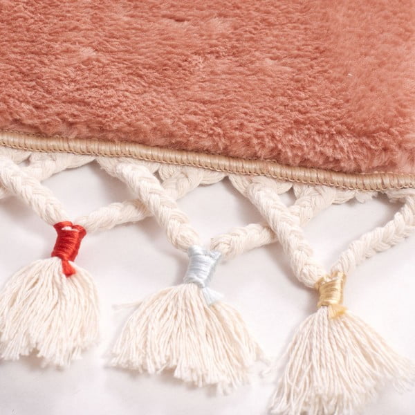 Brązowy dywanik łazienkowy 50x75 cm Tuft – Foutastic-image-4