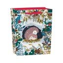 Torebka prezentowa ze świątecznym motywem 25x10 cm Snowy Sanctuary – Roger la Borde