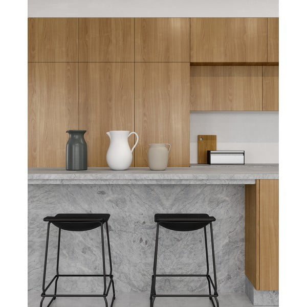 Biały ceramiczny ręcznie wykonany wazon (wysokość 30 cm) Harmonia – Artevasi-image-1