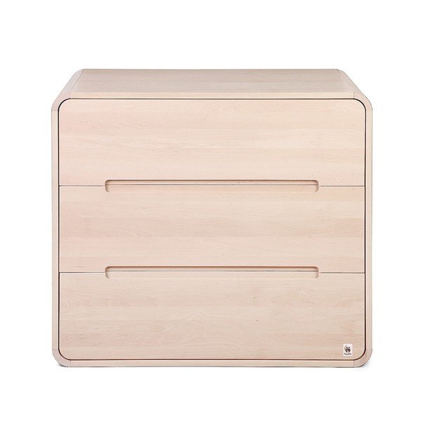 Komoda drewniana z 3 szufladami i zdejmowanym przeiwjakiem YappyKids Owl-image-1