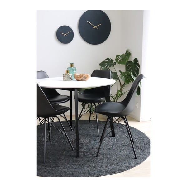 Ciemnoszary okrągły dywan House Nordic Bombay, ø 150 cm-image-1