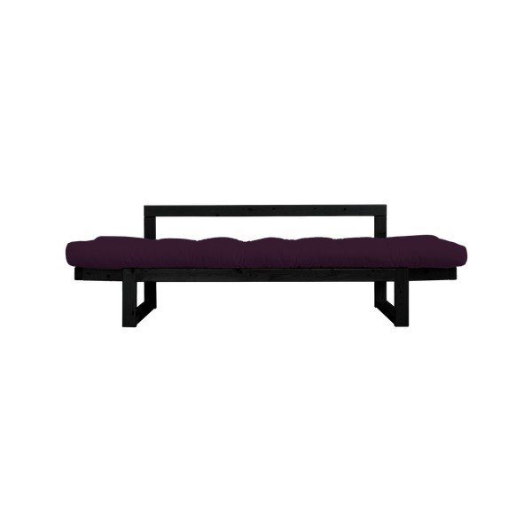 Sofa rozkładana Karup Edge Black/Purple Plum-image-2