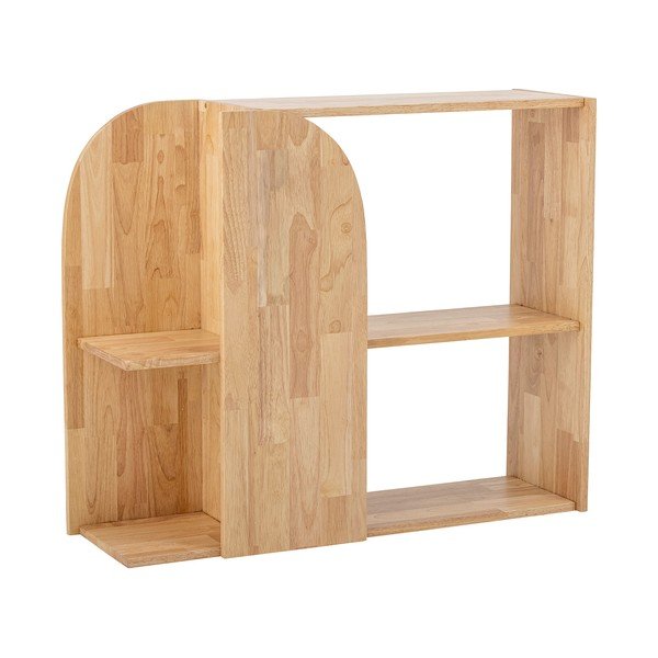 Naturalny regał z litego drewna kauczukowego 85x70 cm Alec – Bloomingville-image-2