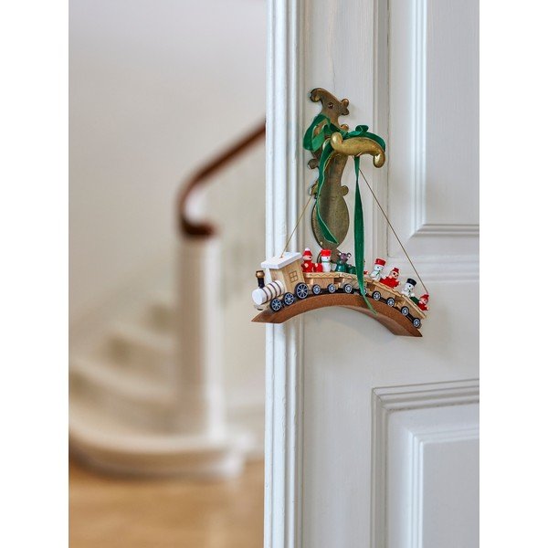 Drewniana ozdoba świąteczna 22 cm Bertie – Bloomingville-image-1