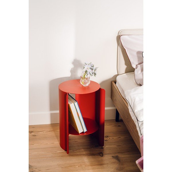 Stalowy okrągły stolik ø 32 cm Wa – noo.ma-image-1