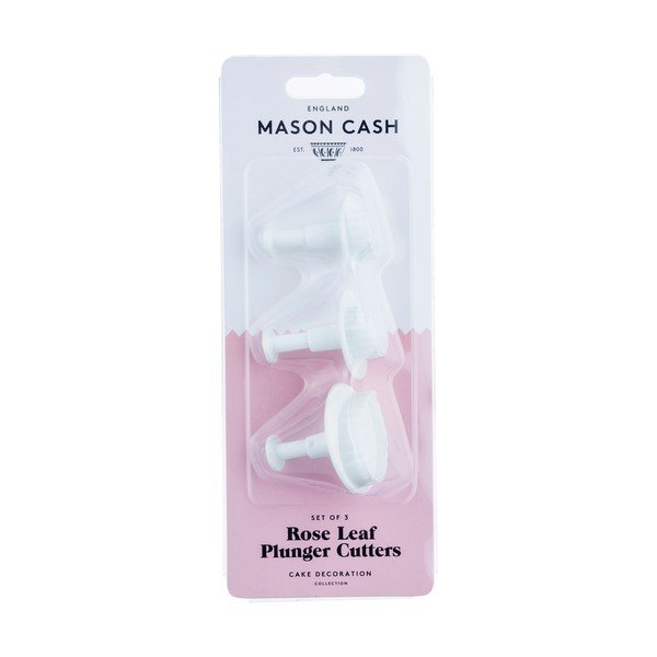 Zestaw 3 foremek w kształcie liści Mason Cash Cutters-image-1