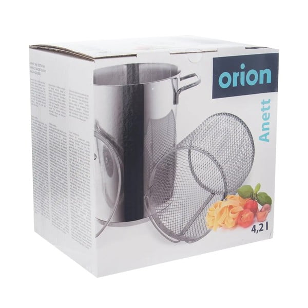 Garnek ze stali nierdzewnej odpowiedni na indukcję 4 l Anett – Orion-image-4