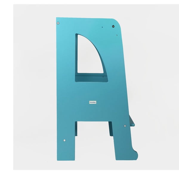 Turkusowy pomocnik kuchenny dla dzieci Montessori – Rocket Baby-image-1