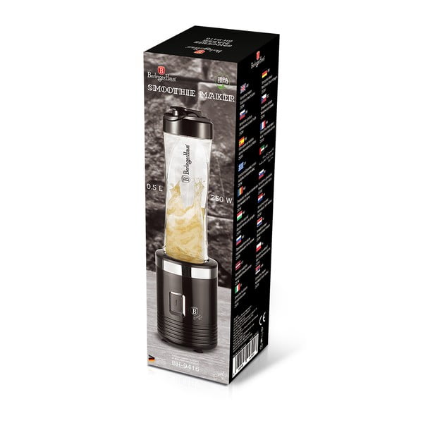 Czarny blender do smoothie Black Silver Collection – BerlingerHaus-image-4
