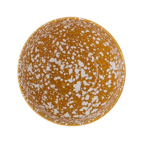 Pomarańczowo-biała kamionkowa miska Bloomingville Carmel, ø 15,5 cm-image-2