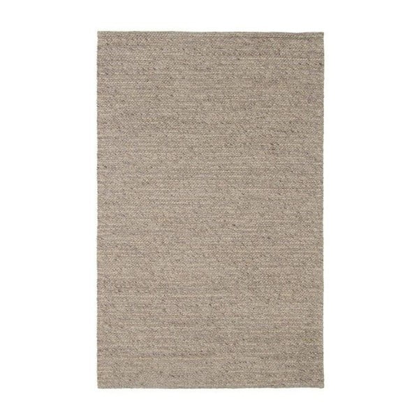 Wełniany dywan Tikos White/Brown, 200x300 cm