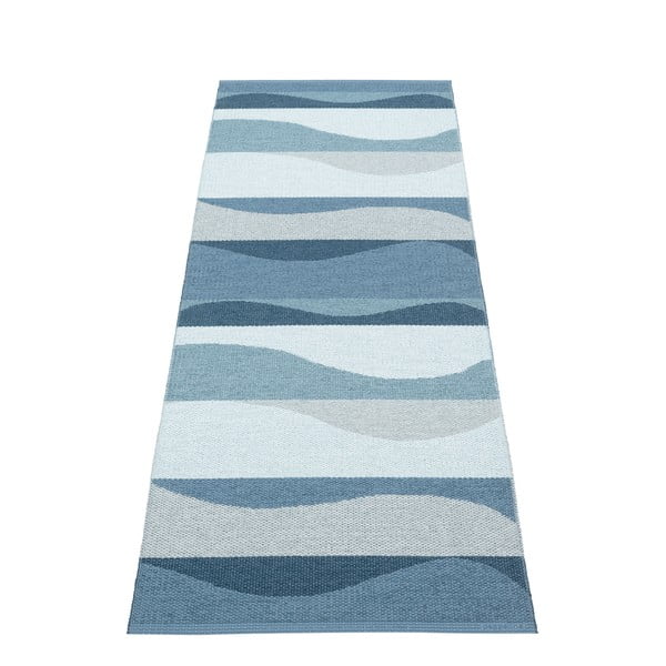 Niebieski chodnik odpowiedni na zewnątrz 70x200 cm Urvi Water – Pappelina-image-2