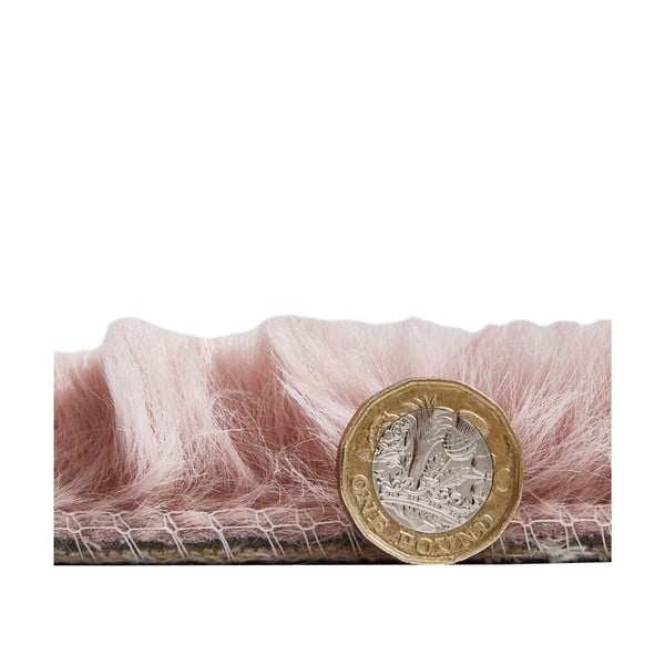 Różowy dywan Think Rugs Teddy, 120x170 cm-image-3