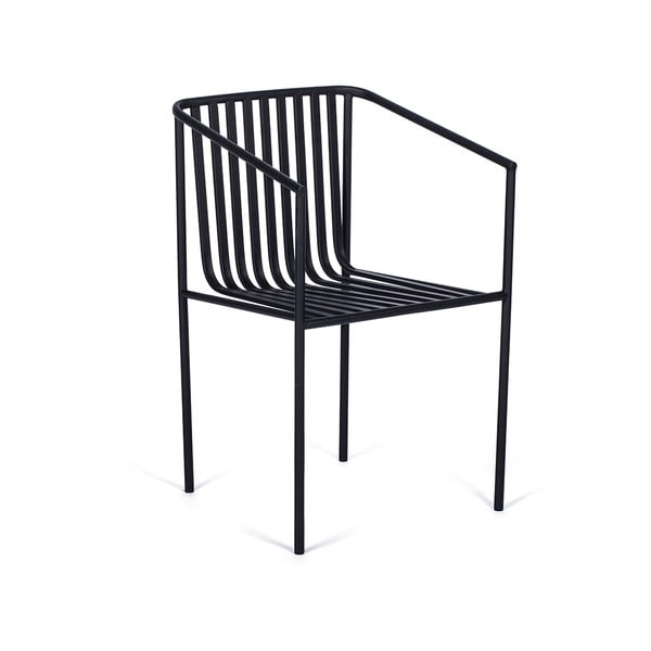 Zestaw 2 czarnych krzeseł ogrodowych  Bonami SelectionCecile