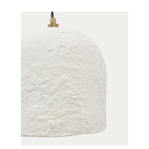 Biała lampa wisząca ø 25 cm Calvia – Kave Home-image-4