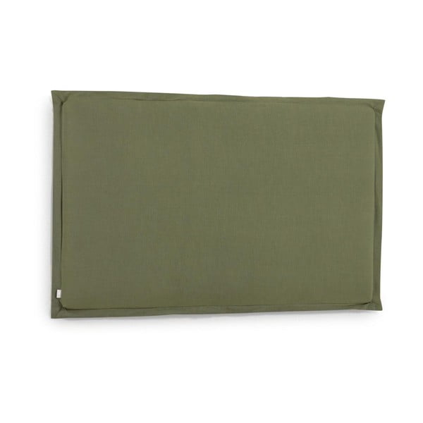 Zielony tapicerowany zagłówek 186x106 cm Tanit – Kave Home