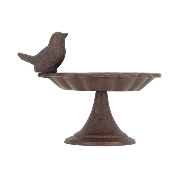 Żeliwne poidełko na nóżce z ptaszkiem Esschert Design Birdy-image-2