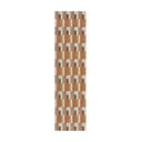 Pomarańczowo-naturalny chodnik 60x230 cm Riley Block Geo – Flair Rugs