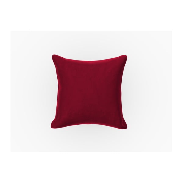 Czerwona aksamitna poduszka do sofy modułowej Rome Velvet – Cosmopolitan Design