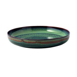 Zielony porcelanowy talerz głęboki Villeroy & Boch Like Crafted, ø 21,5 cm