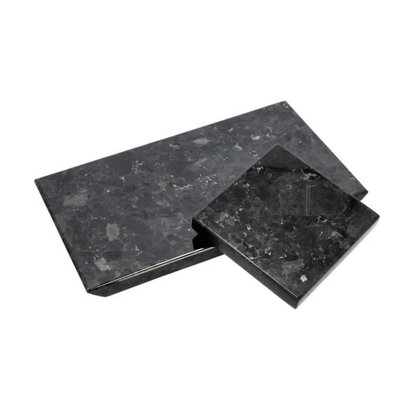 Czarna granitowa taca RGE Black Crystal, 20x35 cm-image-3