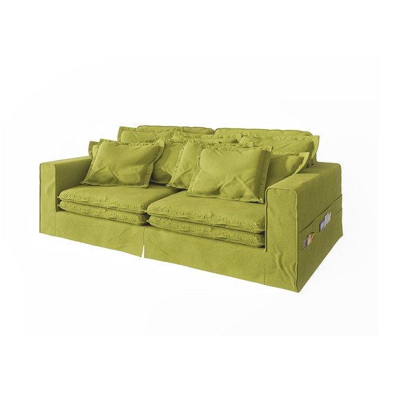 Jasnozielona sofa 236 cm Nora – Ropez-image-2