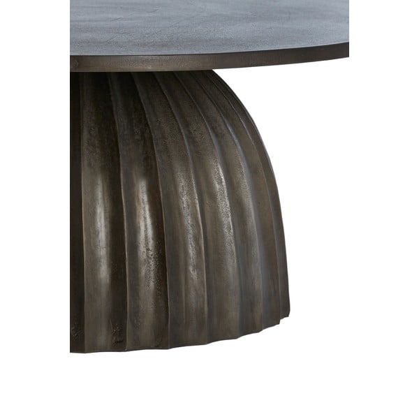 Metalowy okrągły stolik ø 70 cm Veglia – Light & Living-image-1